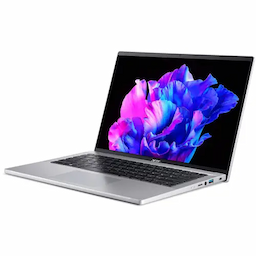 Acer Swift Go OLED SFG14-71 Display Thin and Light Premium Laptop, Intel Core i5 13th Gen, 35.56 cm, Windows 11 Home, 16 GB, 512 GB SSD, MS Office Home and Student, Silver