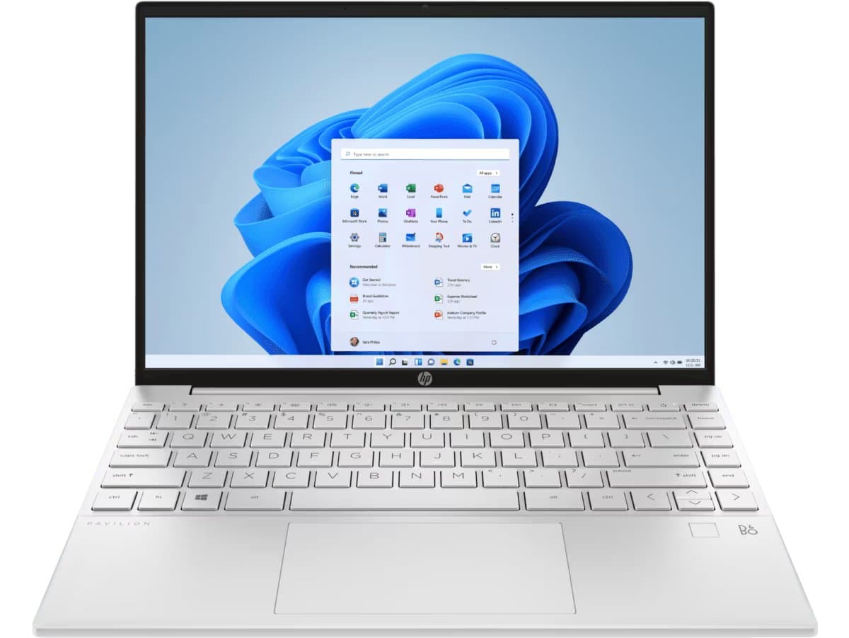 HP (7S451PA#ACJ) 13-BE2048AU Pavilion Aero (2023) Thin and Light Laptop, Ryzen 7 Octa Core 7735U, 16 GB, 1 TB SSD, Windows 11 Home, 13.3 Inch with MS Office - Natural Silver