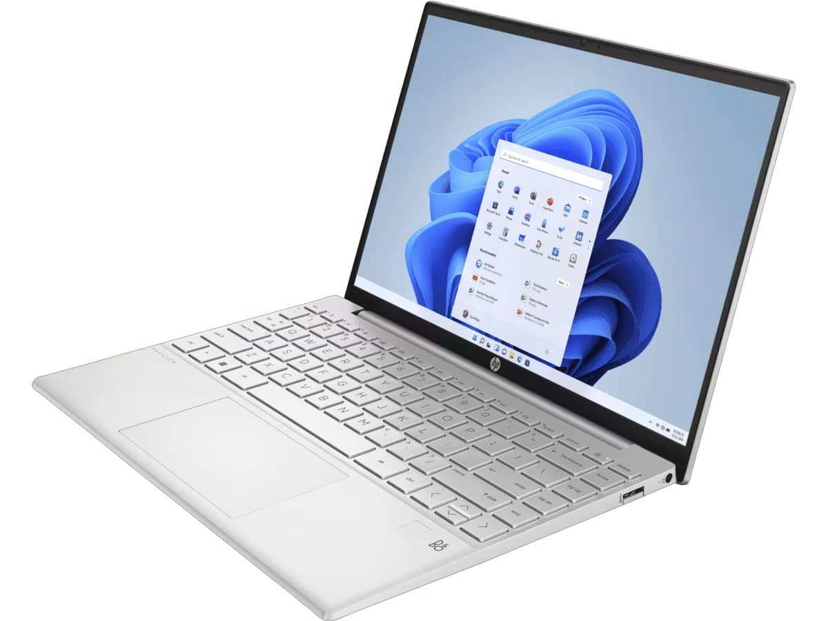 HP (7S460PA#ACJ) 13-BE2057AU Pavilion Aero (2023) Thin and Light Laptop, Ryzen 5 Hexa Core 7535U, 16 GB, 512 GB SSD, Windows 11 Home, 13.3 Inch with MS Office - Natural Silver