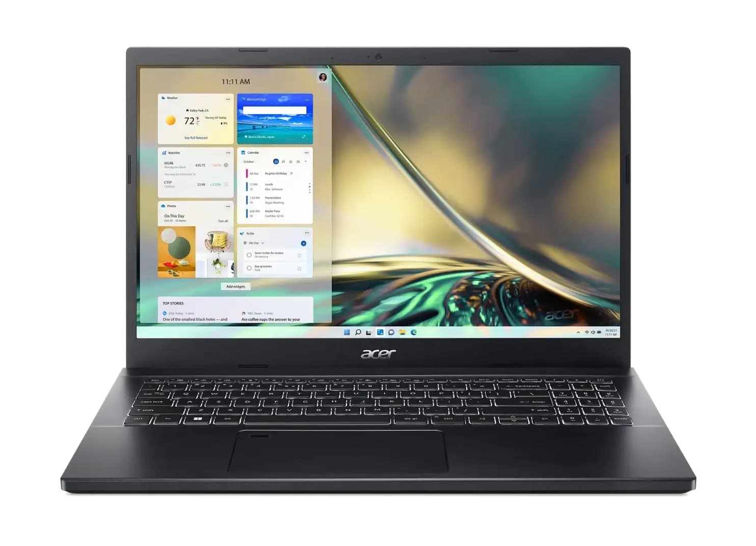 Acer Aspire 7 A715-76G NH.QMFSI.004 Charcoal Black Gaming Laptop, Intel Core i5 12th Gen, 16 GB RAM, 512 GB SSD, 15.6 Inch Display, 4 GB Graphics-NVIDIA GeForce GTX 3050, 144 Hz, 2.1 Kg, Windows 11 Home