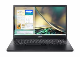Acer Aspire 7 A715-76G NH.QMFSI.004 Charcoal Black Gaming Laptop, Intel Core i5 12th Gen, 16 GB RAM, 512 GB SSD, 15.6 Inch Display, 4 GB Graphics-NVIDIA GeForce GTX 3050, 144 Hz, 2.1 Kg, Windows 11 Home