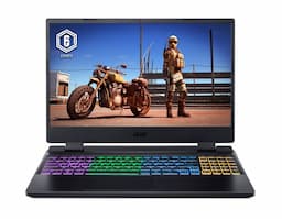 Acer Nitro 5  AN515-58 NH.QFKSI.001 Shale Black Gaming Laptop, Intel Core i7 12th Gen, 16 GB RAM, 1 TB HDD & 512 GB SSD, 4 GB Graphics, NVIDIA GeForce RTX 3050 Ti, 15.6 inch, 2.6 kg, Windows 11 Home