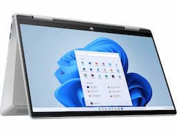 HP Pavilion x360 14-ek1021TU (7Z1P9PA#ACJ) 2-in-1 Laptop Natural Silver , 13th Gen Intel Core i7 processor, 16 GB DDR4, 512 GB SSD, 14" Inch Display, Intel Iris Xe Graphics, 1.51 kg, Windows 11 Home