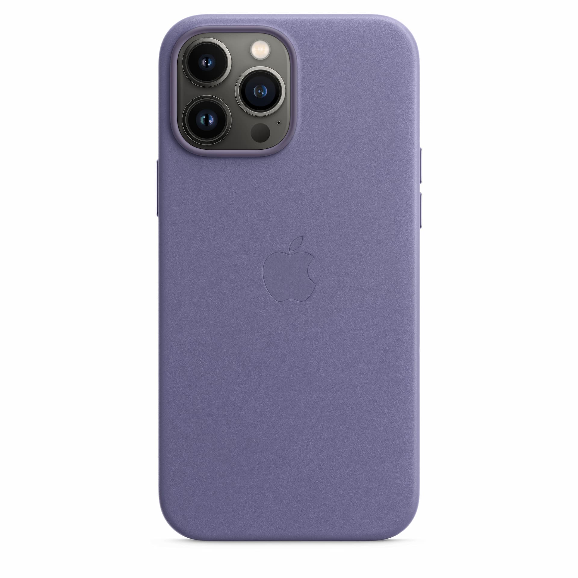 Apple MM1P3ZM/A iPhone 13 Pro Max Leather Case with MagSafe - Wisteria