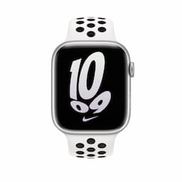 Apple MPH13ZM/A 45 mm Nike Sport Band - Summit White/Black