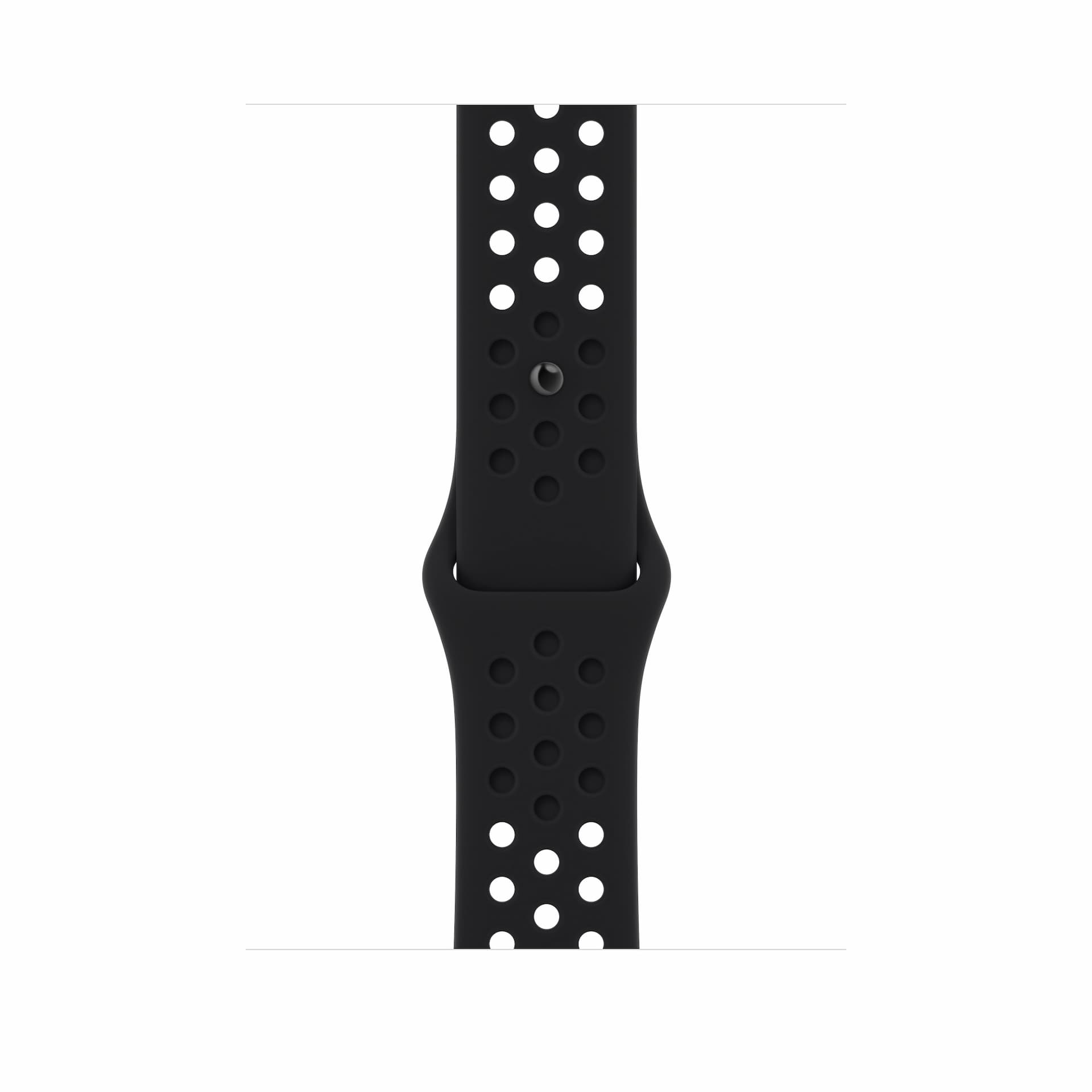Apple MPH43ZM/A 45 mm Nike Sport Band - Black/Black