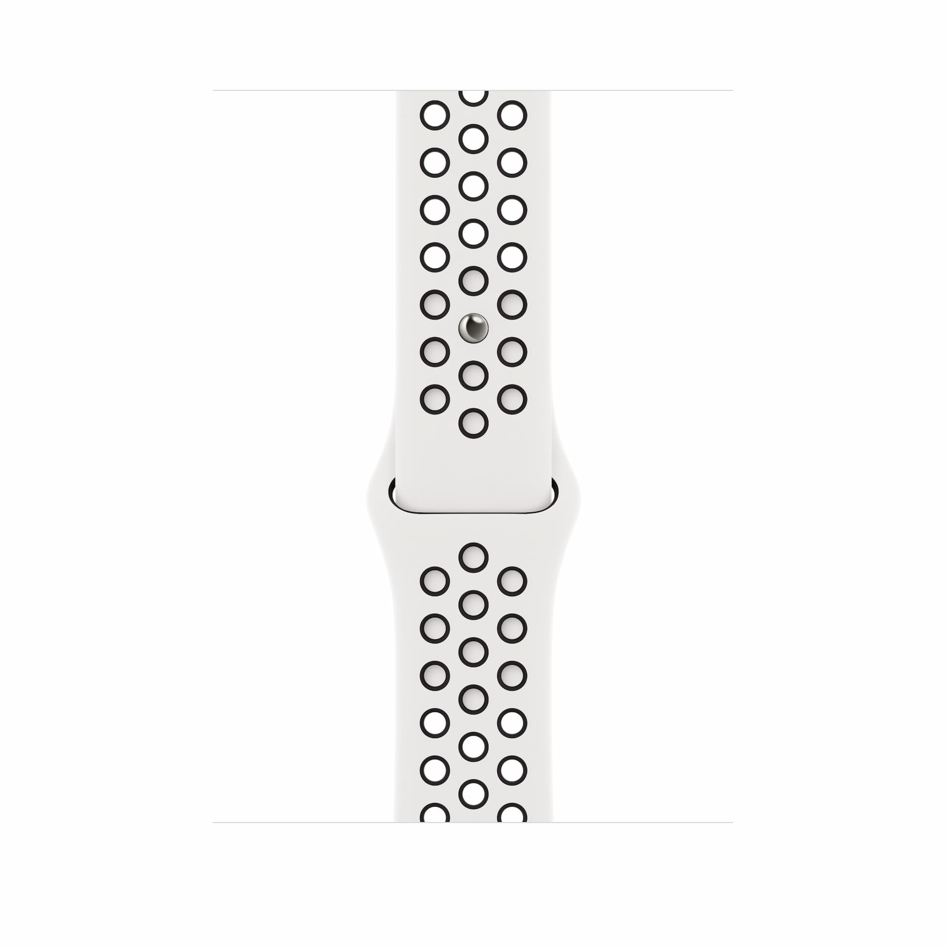 Apple MPH13ZM/A 45 mm Nike Sport Band - Summit White/Black