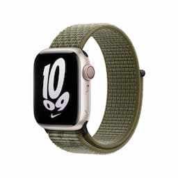 Apple MPHX3ZM/A 41 mm Nike Sport Loop - Sequoia/Pure Platinum