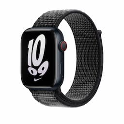 Apple MPJ13ZM/A 45 mm Nike Sport Loop - Black/Summit White