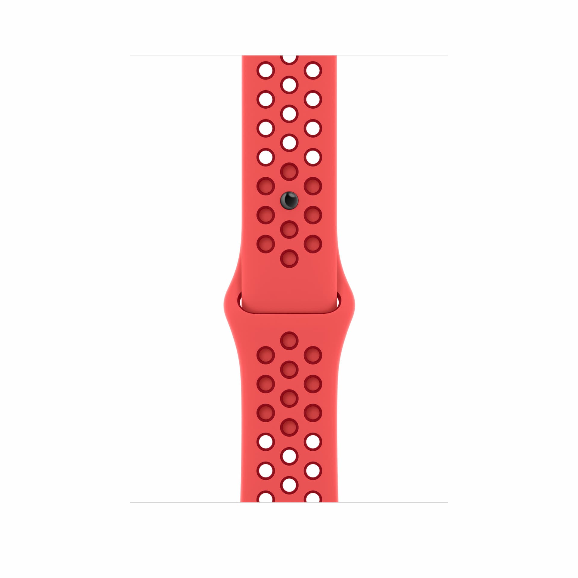 Apple MPHA3ZM/A 45 mm Red Nike Sport Band - Bright Crimson/Gym