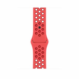 Apple MPHA3ZM/A 45 mm Red Nike Sport Band - Bright Crimson/Gym