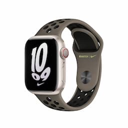 Apple MPGT3ZM/A 41 mm Nike Sport Band - Olive Grey/Black