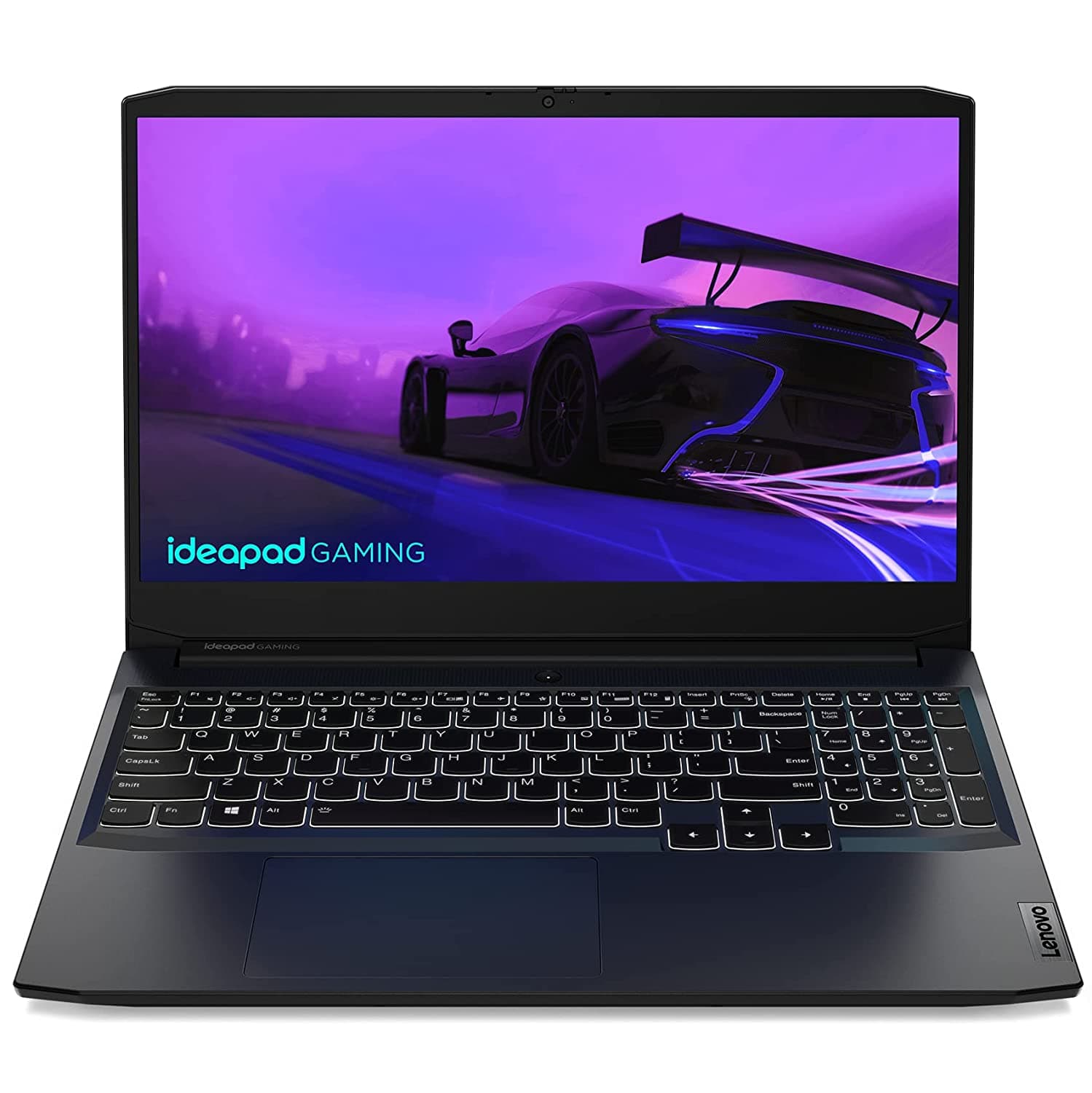 Lenovo IdeaPad Gaming 3 82K201V2IN Shadow Black Gaming Laptop, AMD Ryzen 7 5800H, 15.6" (39.62cm) FHD IPS 120Hz, 8GB RAM, 512GB SSD, NVIDIA RTX 3050 4GB, 2.2Kg, Windows 11 Home