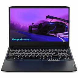 Lenovo IdeaPad Gaming 3 82K201V2IN Shadow Black Gaming Laptop, AMD Ryzen 7 5800H, 15.6" (39.62cm) FHD IPS 120Hz, 8GB RAM, 512GB SSD, NVIDIA RTX 3050 4GB, 2.2Kg, Windows 11 Home