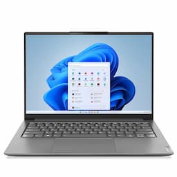 Lenovo Yoga Slim 7Pro 82SV0053IN Storm Grey Laptop, Intel Core i7 1260P, 14"(35.56cm) 2.8K IPS 400Nits, 16GB RAM, 512GB SSD, Integrated Intel Iris Xe Graphics, 1.42Kg, Windows 11 Home