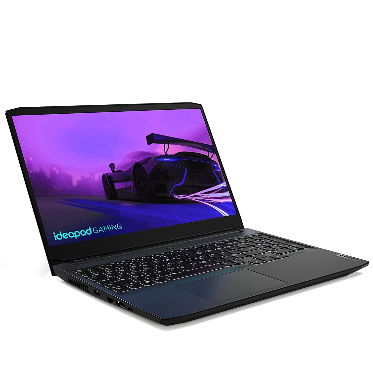 Lenovo IdeaPad Gaming 3 82K2022YIN Shadow Black Gaming Laptop, AMD Ryzen 5 5600H, 15.6" (39.62cm) FHD IPS , 8GB RAM, 512GB SSD, 4GB NVIDIA GTX 1650, Windows 11
