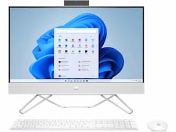 HP 76L90PA#ACJ All In One Desktop, Intel Core i7-1255U, 23.8 Inch, 16 GB RAM,512 GB SSD, Windows 11 - Starry white