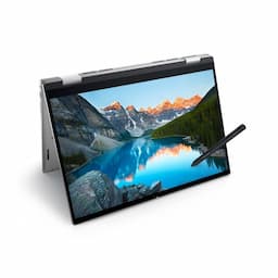 Dell Inspiron 7420 2in1 D560776WIN9S Silver Laptop, 12th Gen Intel i5-1235U, 16GB DDR4 & 512GB SSD, Intel Iris Xe Graphics, 14.0" (35.56Cms) FHD Touch 250 nits, Active Pen, 1.57Kgs, Windows 11