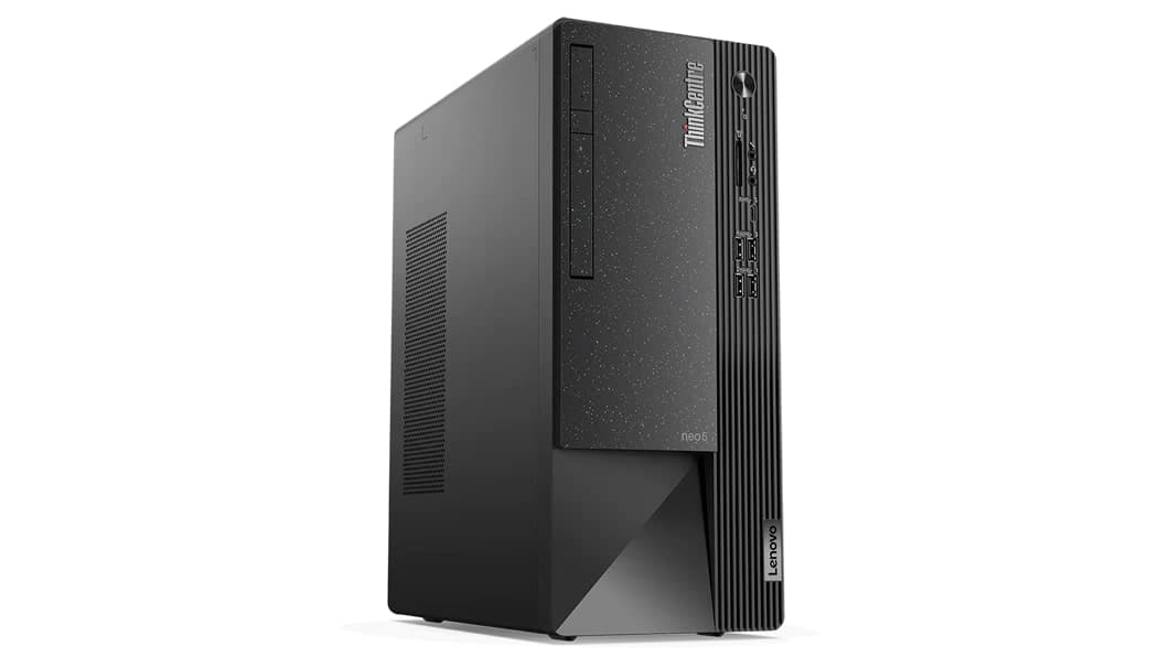 Lenova 11SES0AF00 ThinkCentre Neo 50t Tower 12th Gen Intel i3-12100, 8 GB (4 GB + 4 GB) - Black