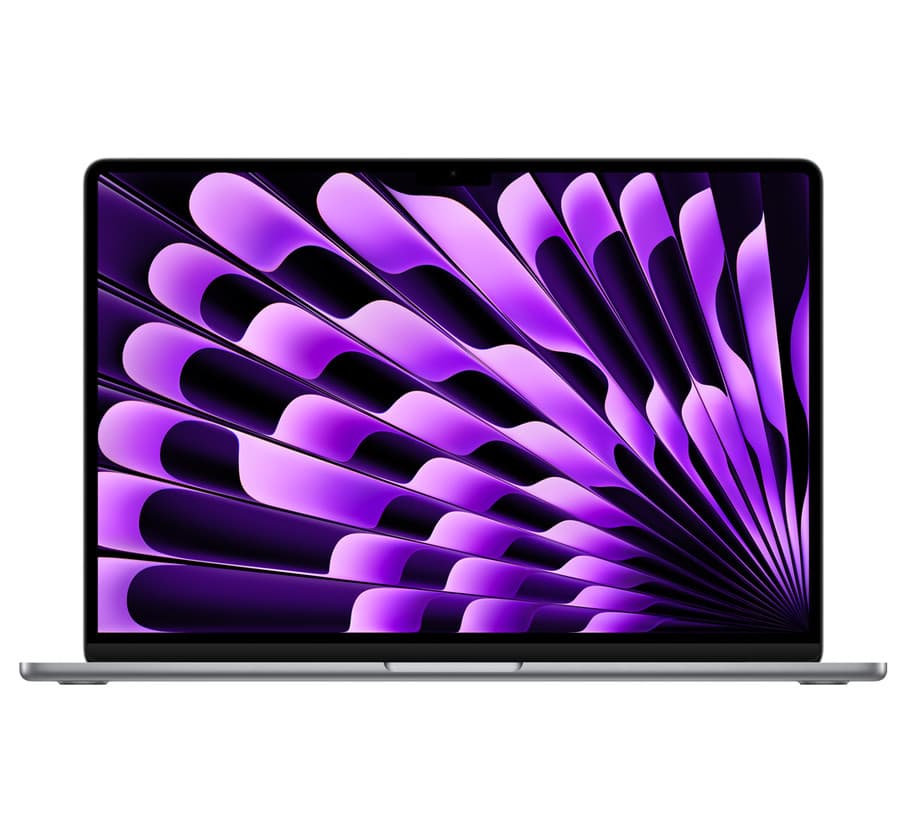 Apple MQKQ3HN/A MacBook Air, 15.3 inch, 8 GB Unified Memory, 512 GB SSD, 8 Core CPU, 10 Core GPU, Apple M2 chip - Space Grey