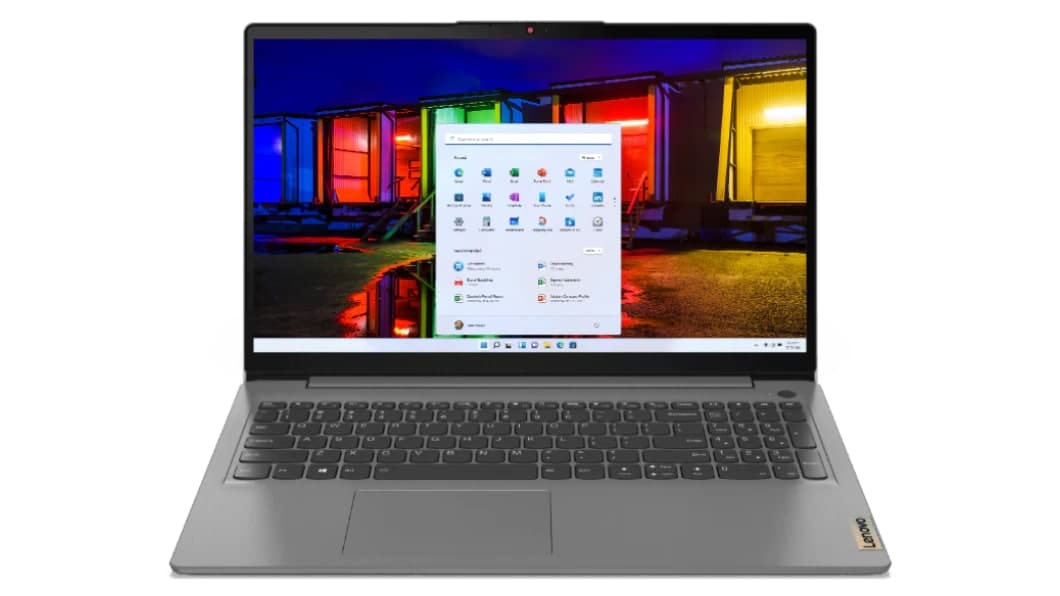 Lenovo IdeaPad Slim 82KU0238IN Arctic Grey Laptop, AMD 3 Ryzen 5 5500U, 15.6" (39.62cm) IPS FHD, 16GB RAM, 512GB SSD, Integrated AMD Radeon Graphics, Alexa Built-in, 1.65Kg, Windows 11 Home