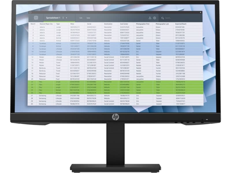 HP P22h G4 FHD 21.5"Inch Monitor (7UZ36AA)
