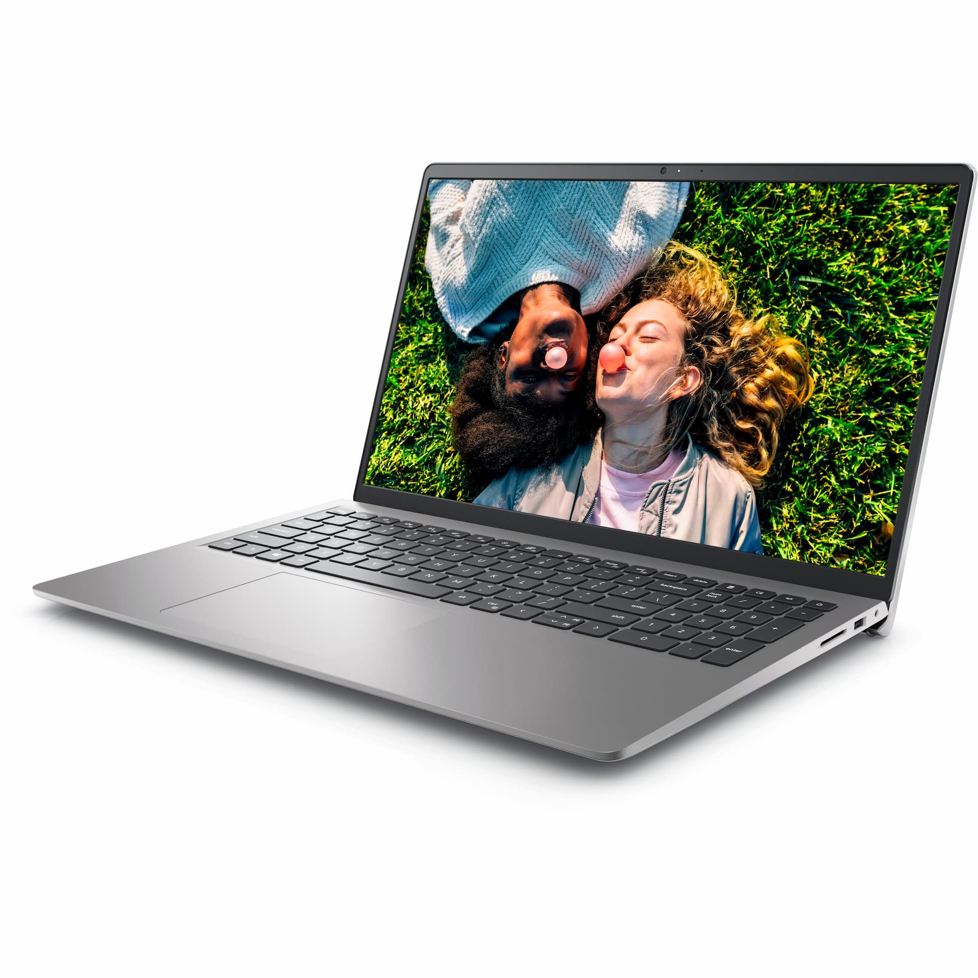 Dell Inspiron 3520 D560880WIN9S Silver Laptop, Intel Core i5-1235U, 8GB RAM, 512GB SSD, NVIDIA GeForce MX550 (2GB GDDR6), 15.6"(39.62Cms) FHD, Backlit KB + FPR, 1.65Kgs, Windows 11 Home
