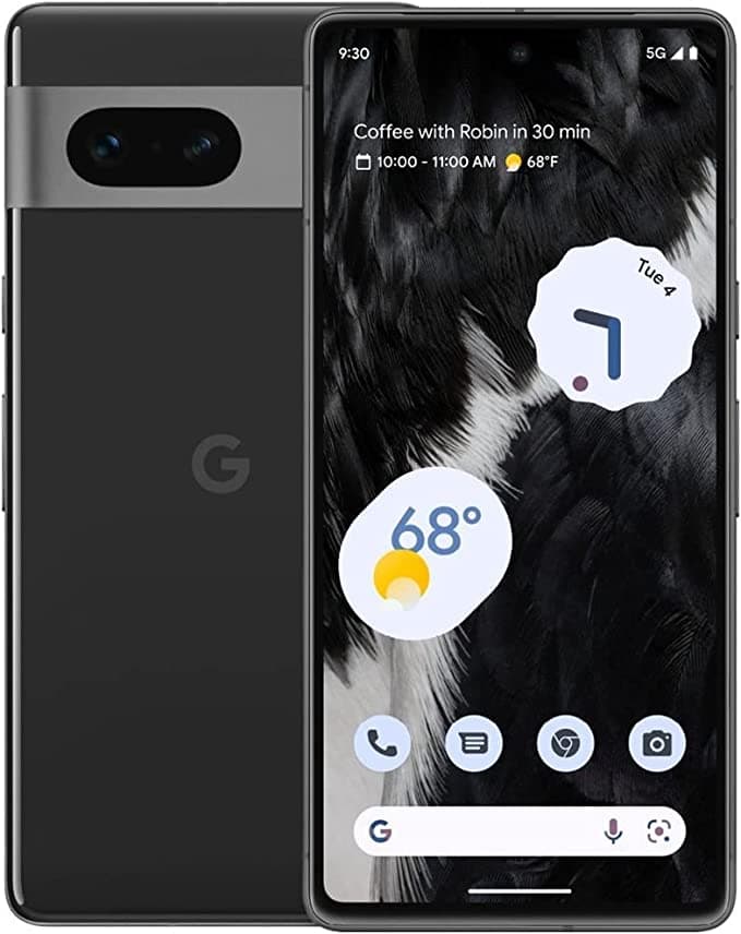 Google GA03923-IN Pixel 7 Smartphone, 5G, 8 GB Ram, 128 GB Storage - Obsidian