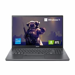 Acer Aspire 5 A515-57G, NX.K9TSI.005 Steel Gray Gaming Laptop, 12th Gen Intel Core i5 1240P , 8 GB RAM, 512 GB SSD, NVIDIA GeForce RTX 2050, 4 GB, 15.6 inch display with IPS, 1.8 KG, Windows 11 Home