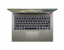 Acer Spin 5 SP514-51N-78QD, NX.K08SI.001 Concrete Gray 2 in 1 Notebook, Intel Core i7-1260P, 16GB RAM, 1TB SSD, Iris Xe Graphics, 14" Inch Display, 1.30 kg, Windows 11 Hone