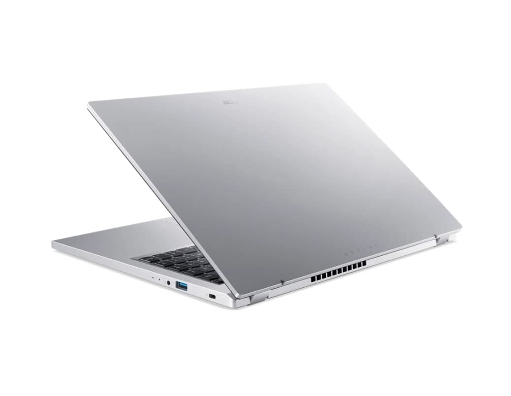 Acer Aspire 3 A315-24P NX.KDESI.004 Pure Silver Laptop, AMD Ryzen 5 7520U, 8GB RAM, 512GB SSD, 15.6 inch FHD Display, AMD Radeon Graphics, 1.78 kg, Windows 11 Home