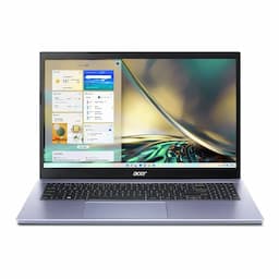 Acer Aspire 3 A315-59 NX.K6TSI.001 Pure Silver Laptop, 12th Gen Core i3 1215U, 8 GB RAM, 512 GB SSD, 15.6 Inch FHD Display, Intel UHD Graphics, 1.7 kg, Windows 11 Home