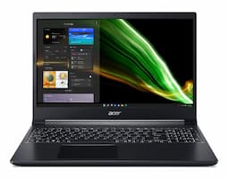 Acer Aspire 7 A715-42G-R2NE NH.QAYSI.004 Charcoal Black Notebook, AMD Ryzen 5 5500U,8 GB RAM, 512 GB SSD, 15.6 inch IPS Display, NVIDIA GeForce GTX 1650 Graphics, 2.15 kg, Windows 11 Home