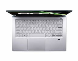 Acer Swift X SFX14-41G, NX.AU6SI.003 Natural Silver Laptop, AMD Hexa Core Ryzen 5, 16 GB RAM, 512 GB SSD, 14 Inch 157 ppi Display, NVIDIA GeForce RTX 3050 4 GB, 1.39 kg, Windows 11 Home