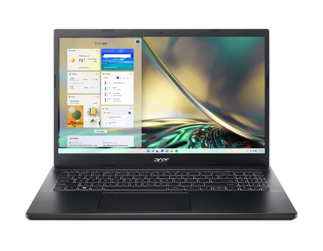 Acer Aspire 7 A715-51G NH.QGCSI.003 Charcoal Black Notebook, Intel Core i5-1240P, 8 GB DDR4 SDRAM, 512 GB SSD, NVIDIA GeForce RTX 3050 4 GB GDDR6, 15.6" Inch LCD Display, 2.10 kg, Windows 11 Home