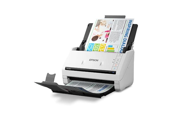 Epson WorkForce DS-530II Color Duplex Sheet-fed Document Scanner, B11B261502