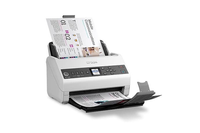 Epson WorkForce DS-730N Network Color Document Scanner, B11B259502