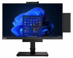 Lenovo 11T3S2JT00 ThinkCentre M70q Gen 3 Tiny Desktop, Intel Core i3-12300T, 8GB RAM, Windows 11