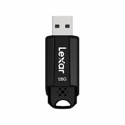 Lexar LJDS080128G-BNBNG JumpDrive S80 128 GB USB 3.1, 150 Mbps Read Speed Pen Drive - Black