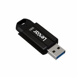 Lexar LJDS080128G-BNBNG JumpDrive S80 128 GB USB 3.1, 150 Mbps Read Speed Pen Drive - Black