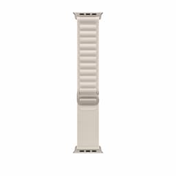Apple MQFQ3HN/A Watch Ultra 49mm Titanium Case with Starlight Alpine Loop