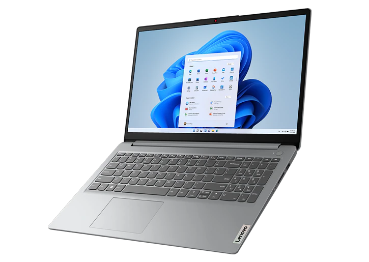 Lenovo 82VG009MIN IdeaPad Slim 1 15AMN7 Gen 7 Laptop, 39.62cms, AMD R3 7320U, 8 GB, 512 GB, Windows 11 Home - Cloud Grey