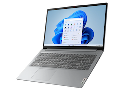 Lenovo 82VG009MIN IdeaPad Slim 1 15AMN7 Gen 7 Laptop, 39.62cms, AMD R3 7320U, 8 GB, 512 GB, Windows 11 Home - Cloud Grey