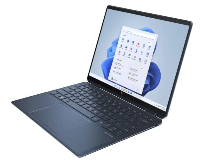 HP 14-EF2033TU 7Y6T9PA#ACJ Spectre x360 2-in-1 Laptop, OLED Touch 13.5-ef2033TU, 16 GB LPDDR4x-4266 MHz RAM, 1 TB PCIe NVMe TLC M.2 SSD, i7-1355U - Blue