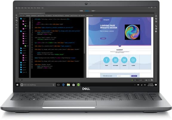 Dell INDM3580N3-5 Precision 3580 Workstation Intel core i7-1360P, 16GB RAM, 1TB SSD Windows 10 Pro - Black