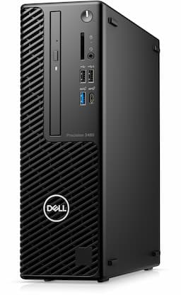 Dell INDSFF3460N3-3 Precision 3460 Small Form Factor, 13 Gen Intel  i5-12500, 8GB RAM, 512 SSD, Ubuntu - Black