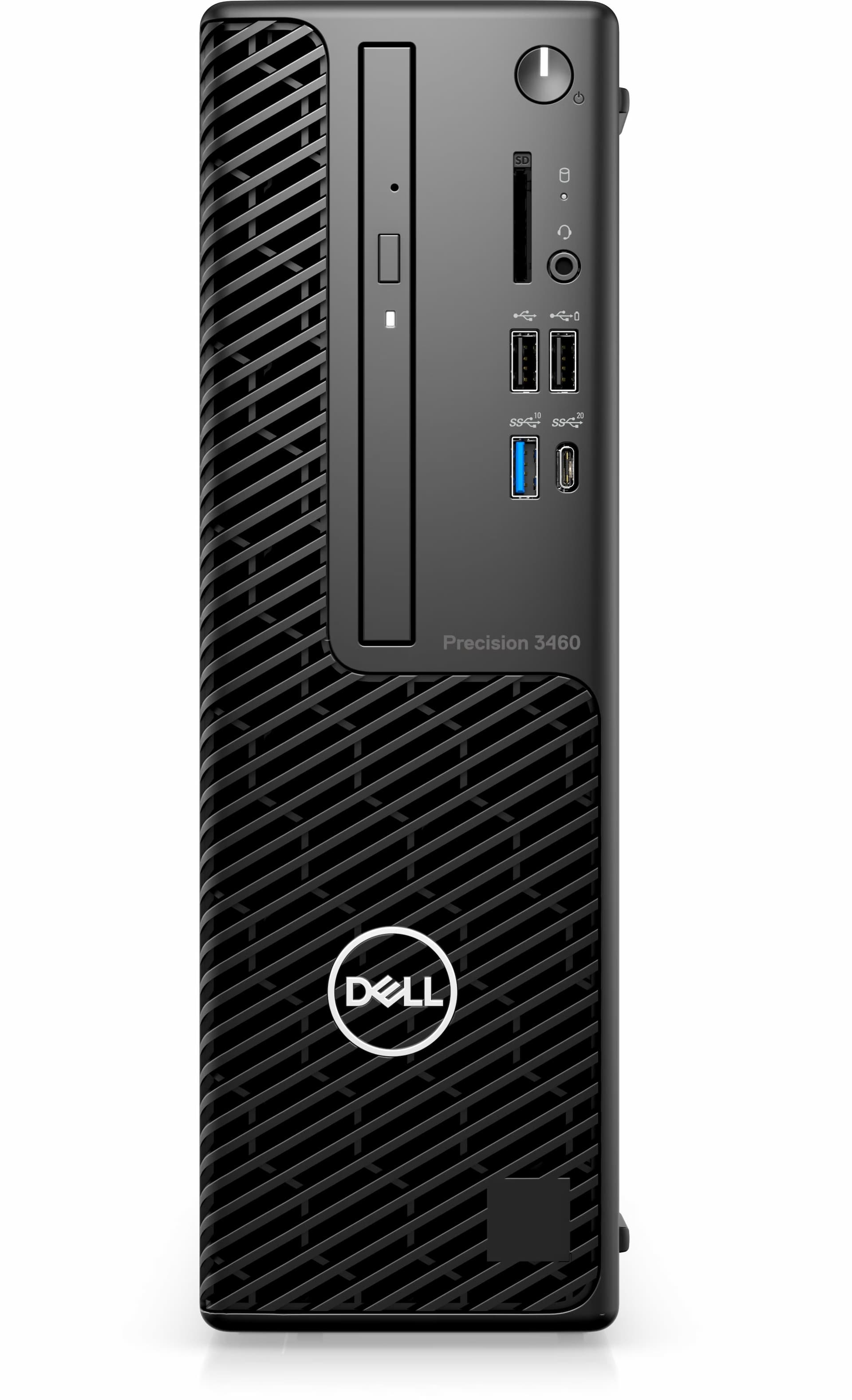 Dell INDSFF3460N3-1 Precision 3460 Small Form Factor, 13 Gen Intel  i7-12700, 8GB RAM, 512 SSD, Windows 11 Pro - Black