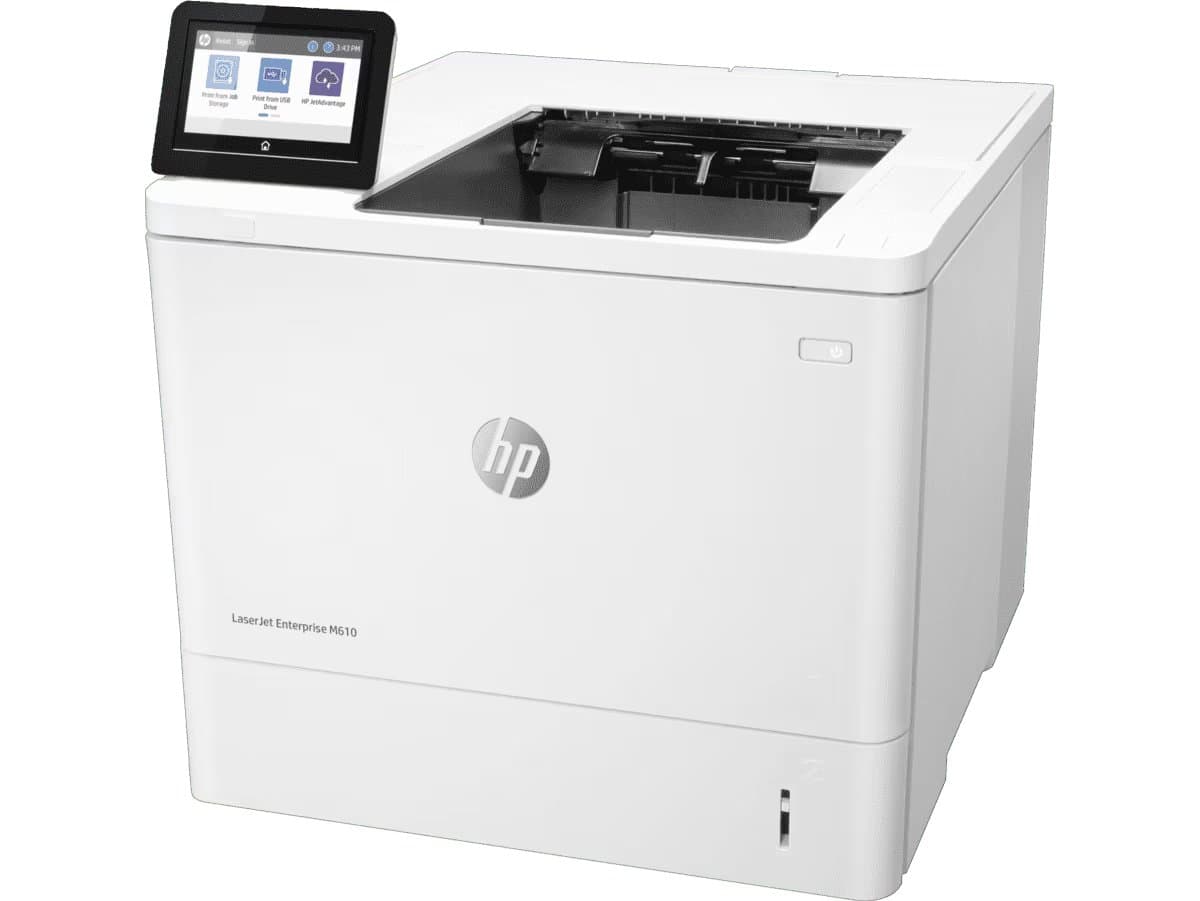 HP 7PS82A LaserJet Enterprise M610dn Printer, Print only, 4.3 Inch Color Graphics Display