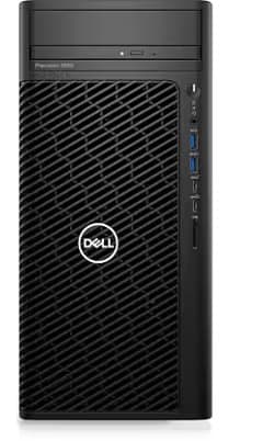 Dell INDT3660N3-8 Precision 3660 Tower Workstation, Intel I7-12700, 8GB RAM, 256GB+1TB, Windows 10 Pro - Black