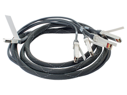 HPE 721064-B21 BladeSystem c-Class 40G QSFP+ to 4x10G SFP+ 3m Direct Attach Copper Splitter Cable
